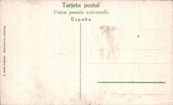 VINTAGE POSTCARD Barcelona Cassade LED Parks