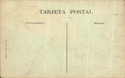 VINTAGE POSTCARD Barcelona Entrada of Avenida del Tibidadi there Metropolitan Hotel