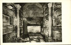 POSTAL Roma Catacomb di S Callisto de la VENDIMIA el dei Papi del cripta