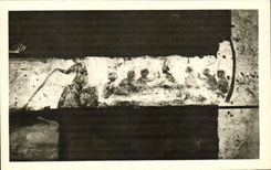 POSTAL Roma Catacomb di S Callisto de la VENDIMIA el eucaristico del banchetto