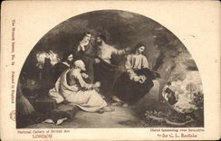 CPA London National Gallery of British Art Christ lamenting over Jerusalem