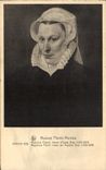 CPA Museum Plantin Moretus Adrien Key Madeleine Plantin Femme d Eglde Beys 