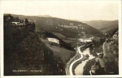 VINTAGE POSTCARD Delemont Vorbourg