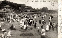 VINTAGE POSTCARD Children S Corner