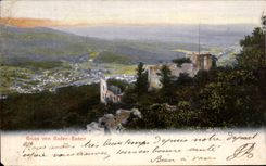 VINTAGE POSTCARD Gruss Von Baden Baden
