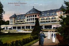 CPA Radium Solbad Kreuznach Kurhaus