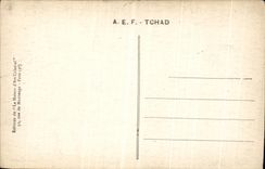 VINTAGE POSTCARD Kousseri View Cameroun Chad AEF