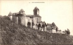 VINTAGE POSTCARD Hoh Koenigsbourg
