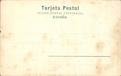 Interior de Granada Alhambra de la POSTAL de la VENDIMIA de Corre de Las Infantas