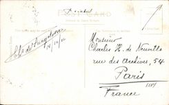 Casa fuerte de Cliftonville de la POSTAL de la VENDIMIA