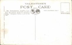 VINTAGE POSTCARD The Embankment London