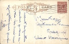 VINTAGE POSTCARD National Portrait Gallery and St Martins in the Fields London