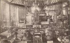 VINTAGE POSTCARD Tower Of London Levelled