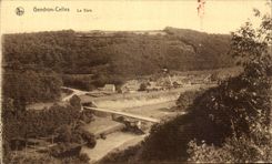 VINTAGE POSTCARD Gendron Those Train station