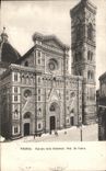 POSTAL Firenze Facciate Della Cattedrale Teacher De Fabris de la VENDIMIA