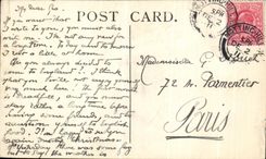 VINTAGE POSTCARD London The House Off Parliament