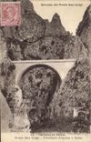 CPA Grimaldi Ponte San Luigi Frontiera Francia E Italia