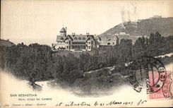 De Campo de la POSTAL de la VENDIMIA de San Sebastian Real Put
