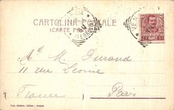 VINTAGE POSTCARD Venezia Bacino Di san Marco