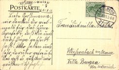 CPA Deutscher Madchenkalender 1913