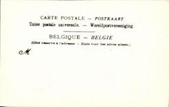 POSTAL Amberes de la VENDIMIA el púlpito de la verdad de la verdad a la catedral