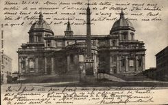 Basilica del della de Roma Tribuna de la POSTAL de la VENDIMIA