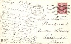 Interno de Firenze Cascine Viale de la POSTAL de la VENDIMIA