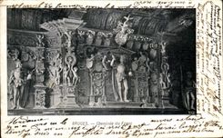 VINTAGE POSTCARD Bruges Chimney of the Franc