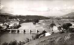 CPSM Behobie free Spanish Border Bidassoa