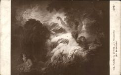 CPA Du Louvre Fragonard Les Baigneuses