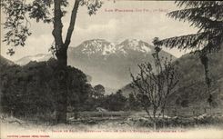 CPA Valle De Aran Entecada Vista De Les 