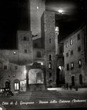 CPSM Citta di Gimignana Piarra della cisterna