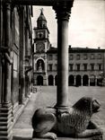 CPA Modena Torre dell Orologlo Inquadrala dalla Porta dei principi del Duomo