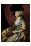CPM National Gallery Gainsborough Mrs Siddons 