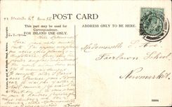 VINTAGE POSTCARD Brockwell Park