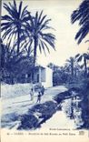 VINTAGE POSTCARD Gabes Marabout of Sidi Hassen in Small Djara Tunisia
