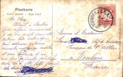 VINTAGE POSTCARD Nurnberg Panorama Vom Hallertop