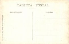 VINTAGE POSTCARD Vista general Granada of Athambra Sterra Nevada desda los Murallas of Alcazaba