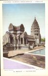 VINTAGE POSTCARD Paris Fair colonial international Paris 1931 Temple D Angkor Vat Turn Northern Quest
