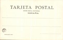 VINTAGE POSTCARD Burgos Puerta Del Hospital Del Rey