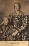 Figlio Fernando Firenze del collar de Toledo de los di de Bronzino Eleonora de la POSTAL de la VENDIMIA