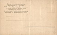 POSTAL Roma Peruzzi calvo Presentazione de la VENDIMIA