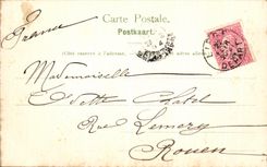 VINTAGE POSTCARD Liege the Station