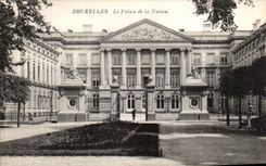 POSTAL Bruselas de la VENDIMIA el paladar de la nacion