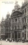 Casa magnifica de los lugares de Bruselas de la POSTAL de la VENDIMIA de los cerveceros
