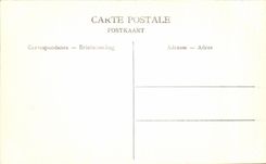 POSTAL Amberes Steen de la VENDIMIA y hangares