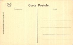 POSTAL Bruselas Manneke Pls de la VENDIMIA