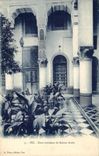 CPA Fez Cour interieur de Maison Arabe 