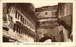 CPA Fez L Horloge de Bau Anania Les 13 grands Timbres 