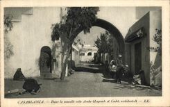 CPA Casablanca Dans la Nouvelle Ville Arabe 